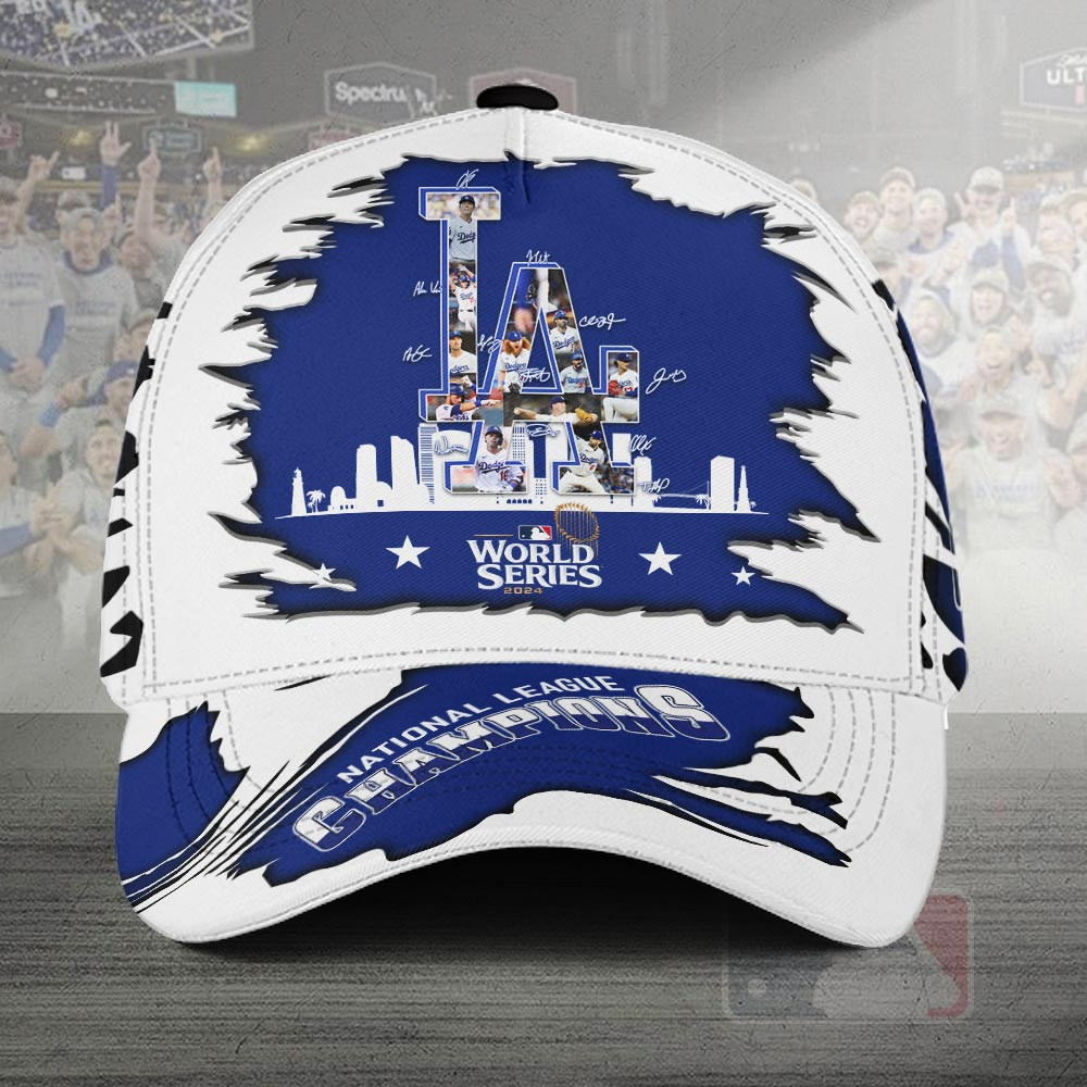 Los Angeles Dodgers National League – World Series Champion Classic Cap - Famjoys Los Angeles Dodgers National League – World Series Champion Classic Cap - Famjoys