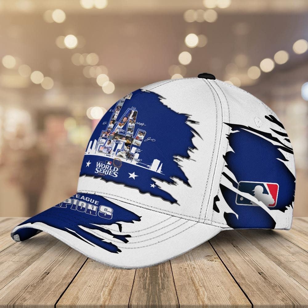 Los Angeles Dodgers National League – World Series Champion Classic Cap - Famjoys Los Angeles Dodgers National League – World Series Champion Classic Cap - Famjoys