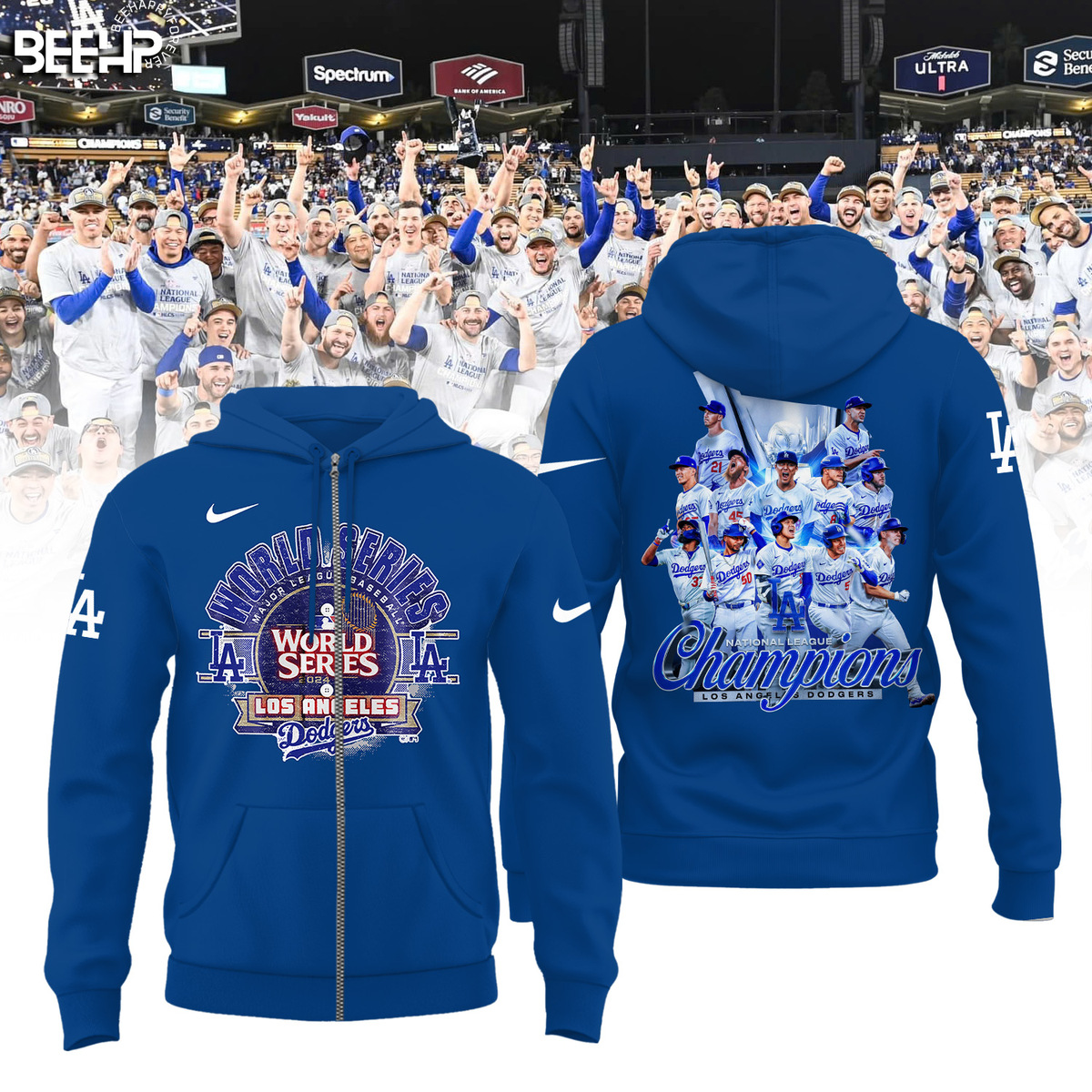 Los Angeles Dodgers National League Champions Baseball Jersey - Famjoys Los Angeles Dodgers National League Champions Baseball Jersey - Famjoys