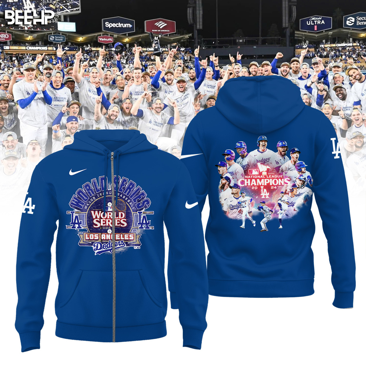 Los Angeles Dodgers National League Champions Baseball Jersey - Famjoys Los Angeles Dodgers National League Champions Baseball Jersey - Famjoys