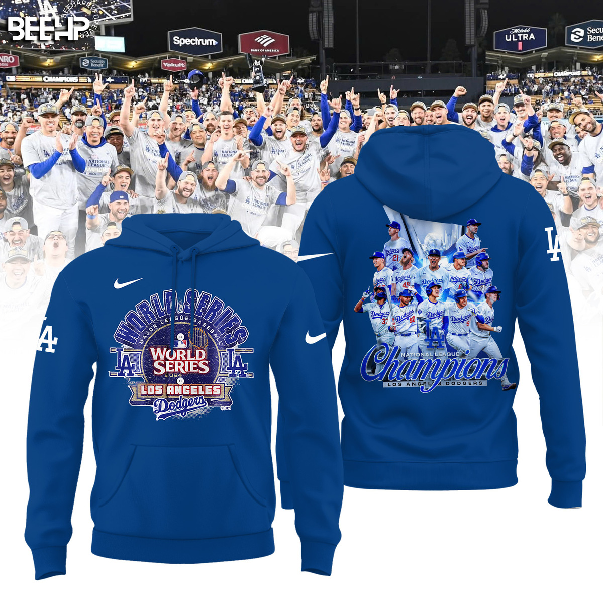 Los Angeles Dodgers National League Champions Baseball Jersey - Famjoys Los Angeles Dodgers National League Champions Baseball Jersey - Famjoys