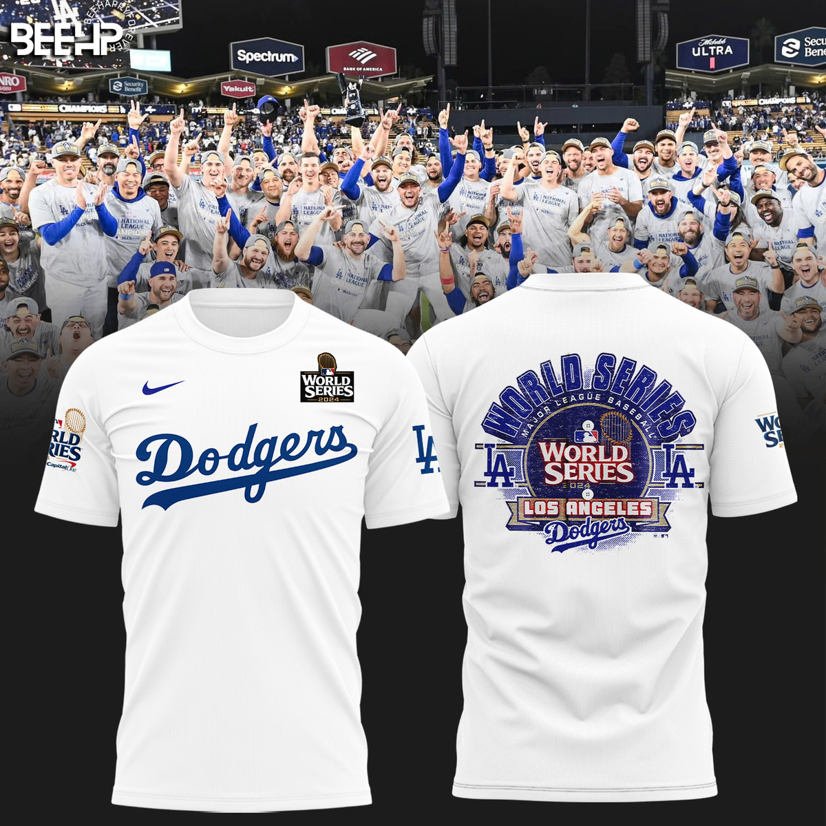 Los Angeles Dodgers National League Champions Baseball Jersey - Famjoys Los Angeles Dodgers National League Champions Baseball Jersey - Famjoys