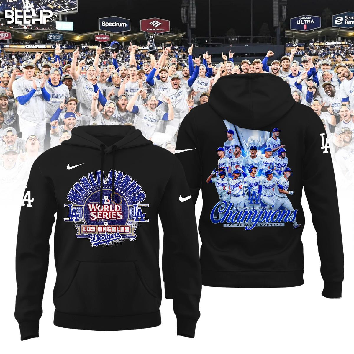 Los Angeles Dodgers National League Champions Baseball Jersey - Famjoys Los Angeles Dodgers National League Champions Baseball Jersey - Famjoys