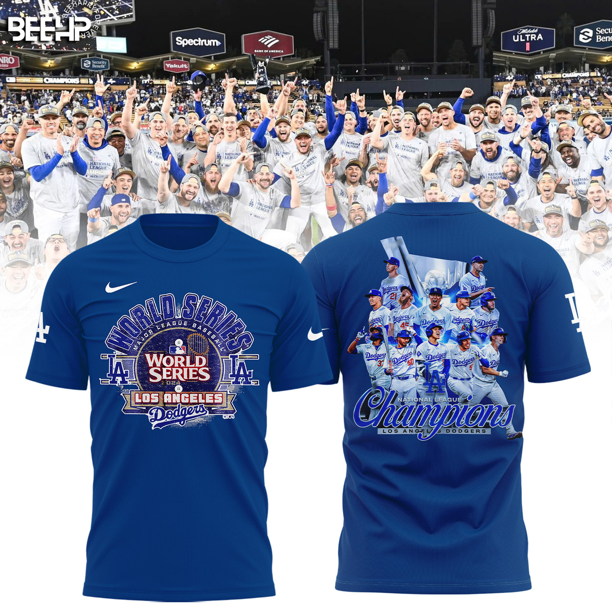 Los Angeles Dodgers National League Champions Baseball Jersey - Famjoys Los Angeles Dodgers National League Champions Baseball Jersey - Famjoys