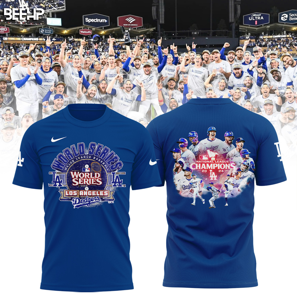 Los Angeles Dodgers National League Champions Baseball Jersey - Famjoys Los Angeles Dodgers National League Champions Baseball Jersey - Famjoys