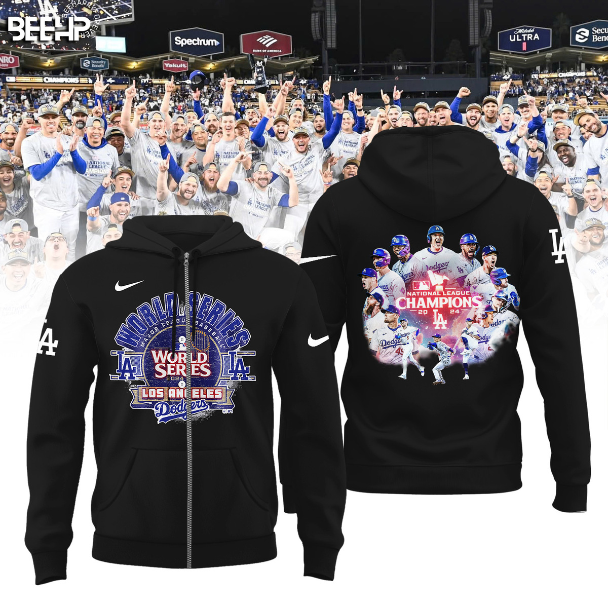 Los Angeles Dodgers National League Champions Baseball Jersey - Famjoys Los Angeles Dodgers National League Champions Baseball Jersey - Famjoys
