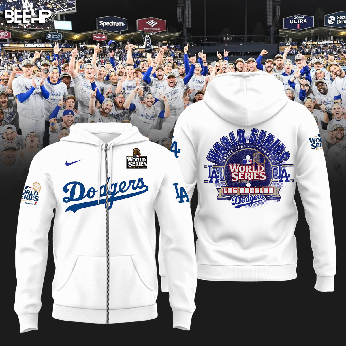 Los Angeles Dodgers National League Champions Baseball Jersey - Famjoys Los Angeles Dodgers National League Champions Baseball Jersey - Famjoys