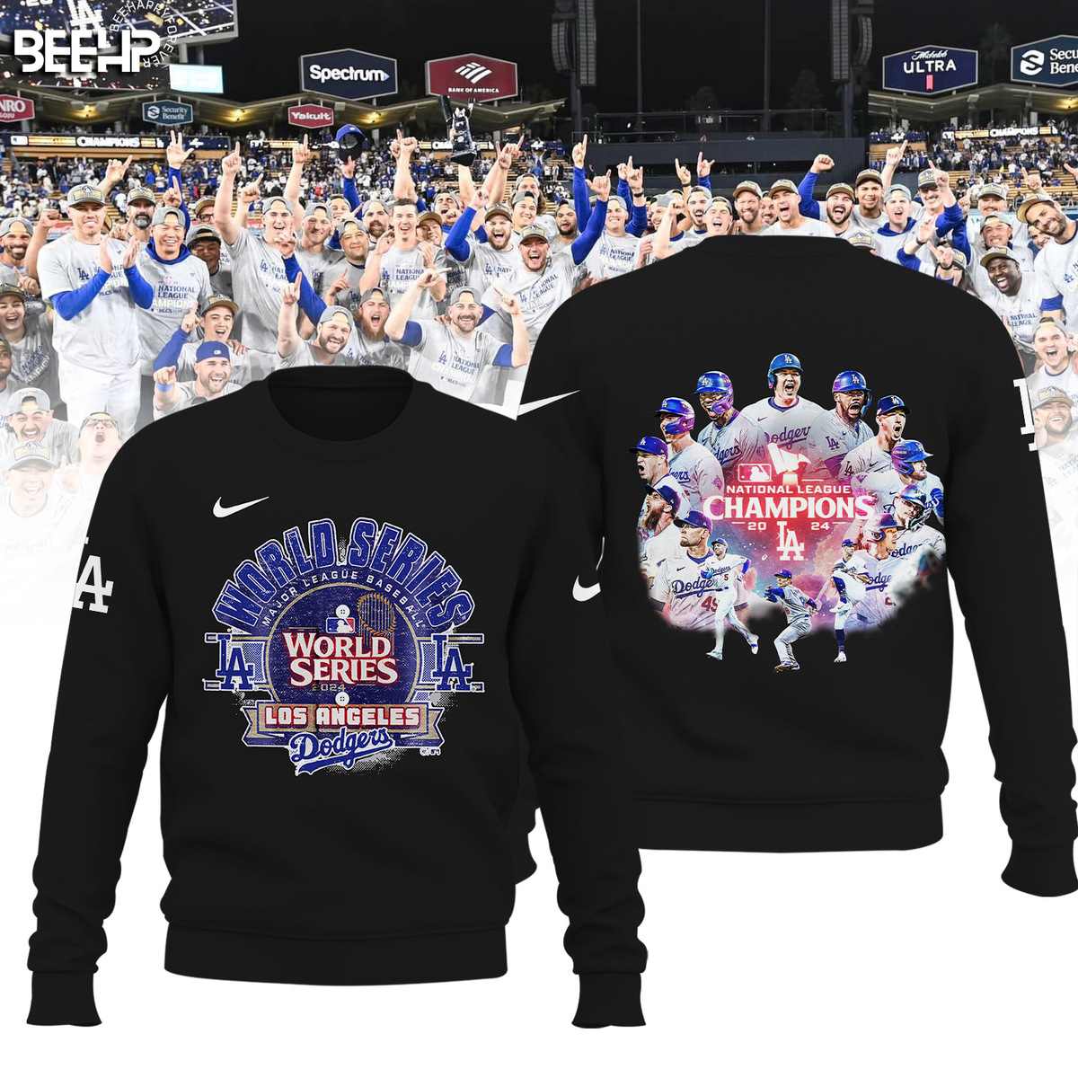 Los Angeles Dodgers National League Champions Baseball Jersey - Famjoys Los Angeles Dodgers National League Champions Baseball Jersey - Famjoys