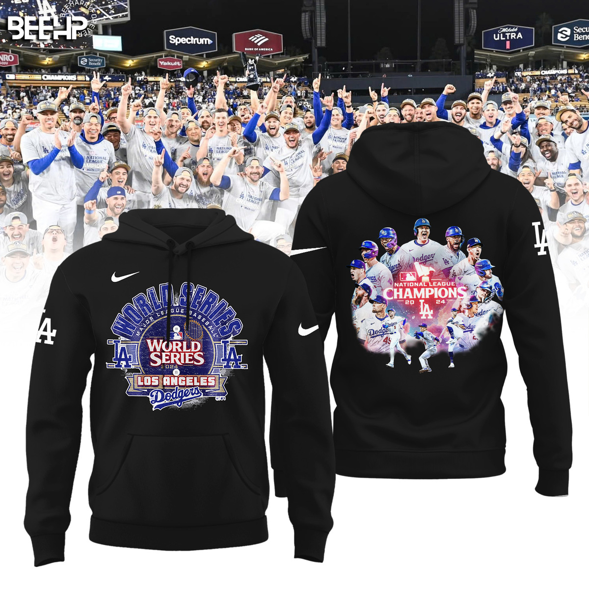 Los Angeles Dodgers National League Champions Baseball Jersey - Famjoys Los Angeles Dodgers National League Champions Baseball Jersey - Famjoys