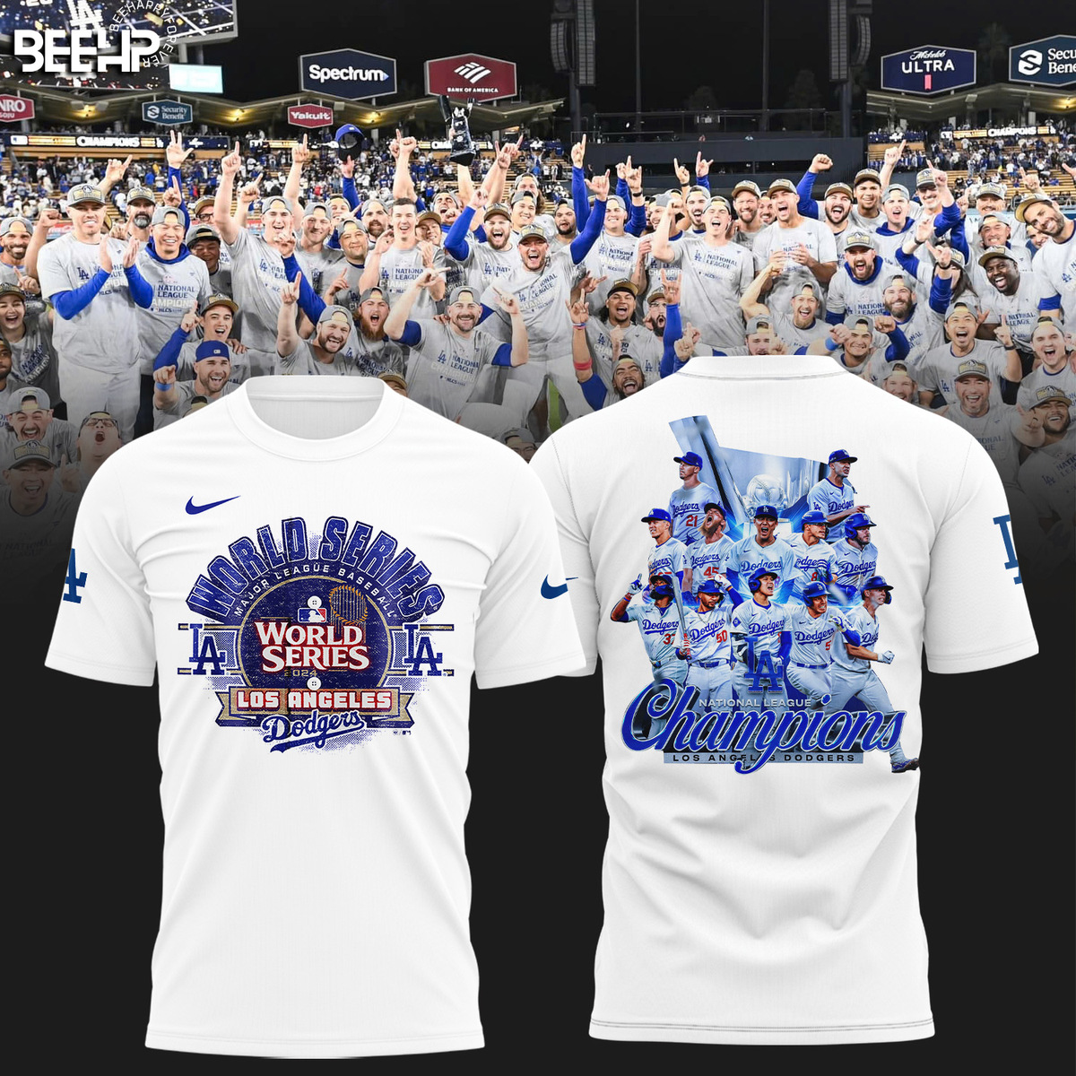 Los Angeles Dodgers National League Champions Baseball Jersey - Famjoys Los Angeles Dodgers National League Champions Baseball Jersey - Famjoys