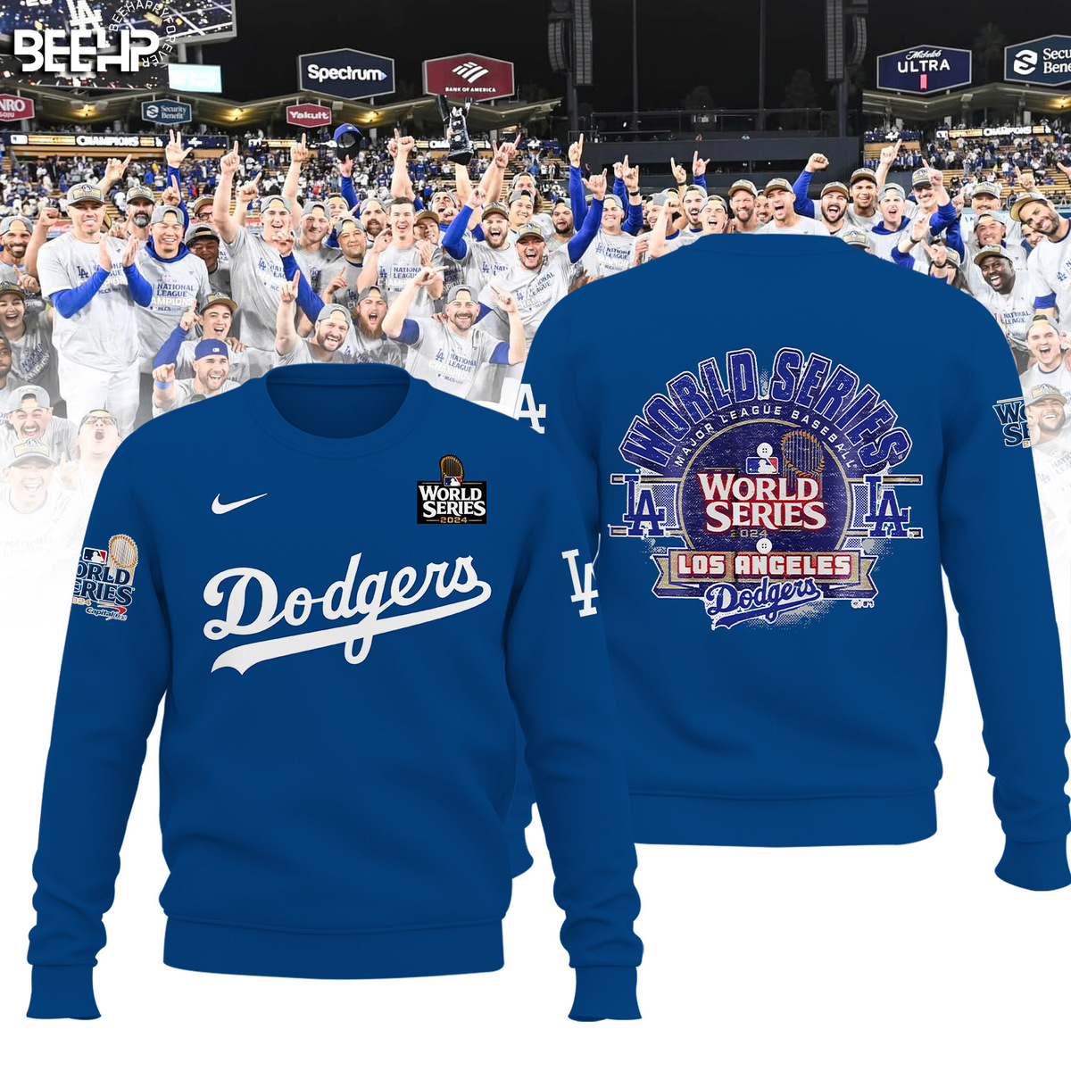Los Angeles Dodgers National League Champions Baseball Jersey - Famjoys Los Angeles Dodgers National League Champions Baseball Jersey - Famjoys