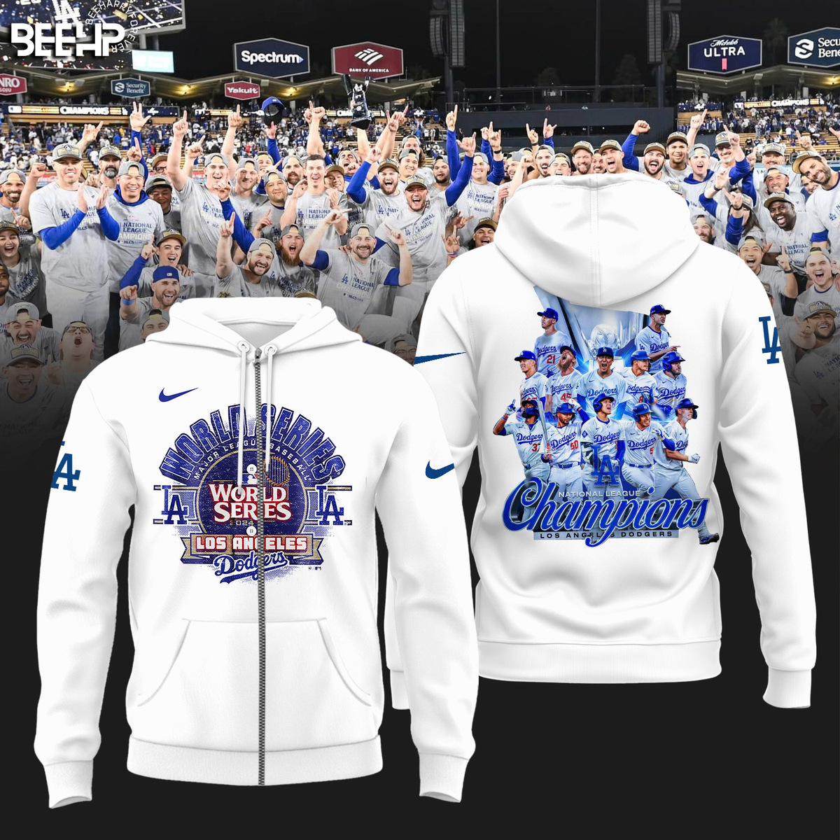 Los Angeles Dodgers National League Champions Baseball Jersey - Famjoys Los Angeles Dodgers National League Champions Baseball Jersey - Famjoys