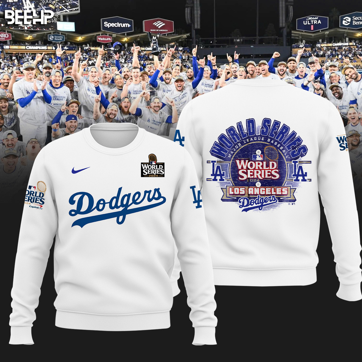 Los Angeles Dodgers National League Champions Baseball Jersey - Famjoys Los Angeles Dodgers National League Champions Baseball Jersey - Famjoys