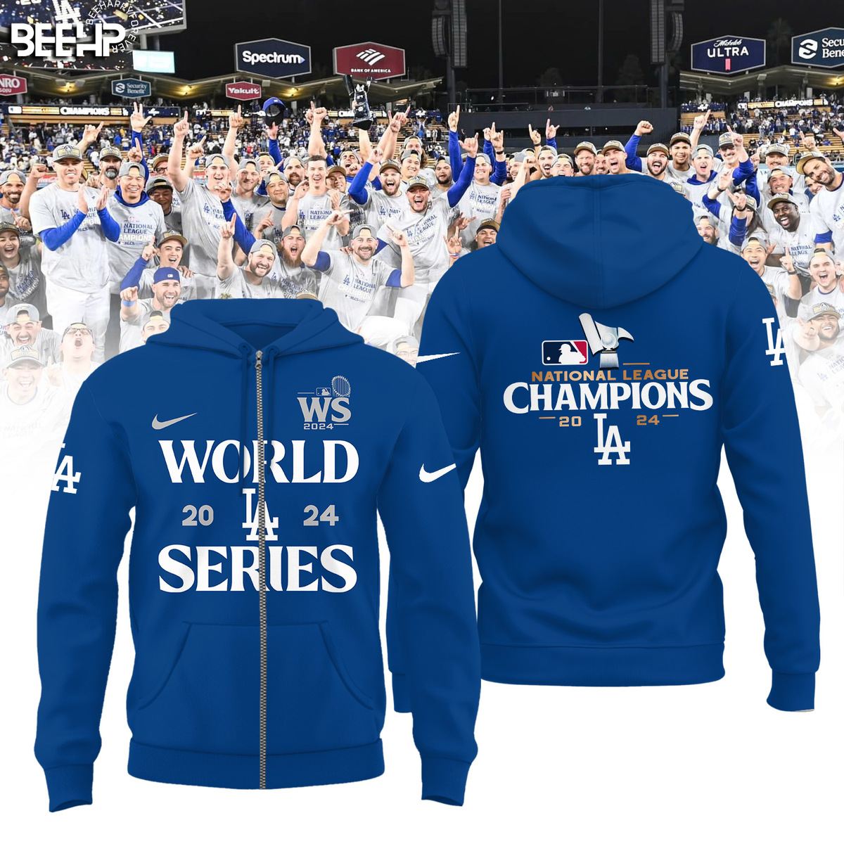 Los Angeles Dodgers National League Champions Shirt - Famjoys Los Angeles Dodgers National League Champions Shirt - Famjoys