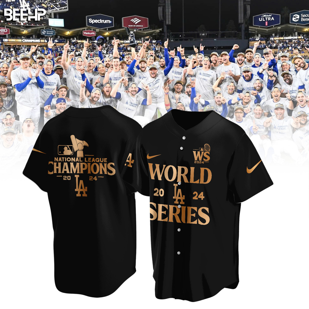 Los Angeles Dodgers National League Champions Shirt - Famjoys Los Angeles Dodgers National League Champions Shirt - Famjoys