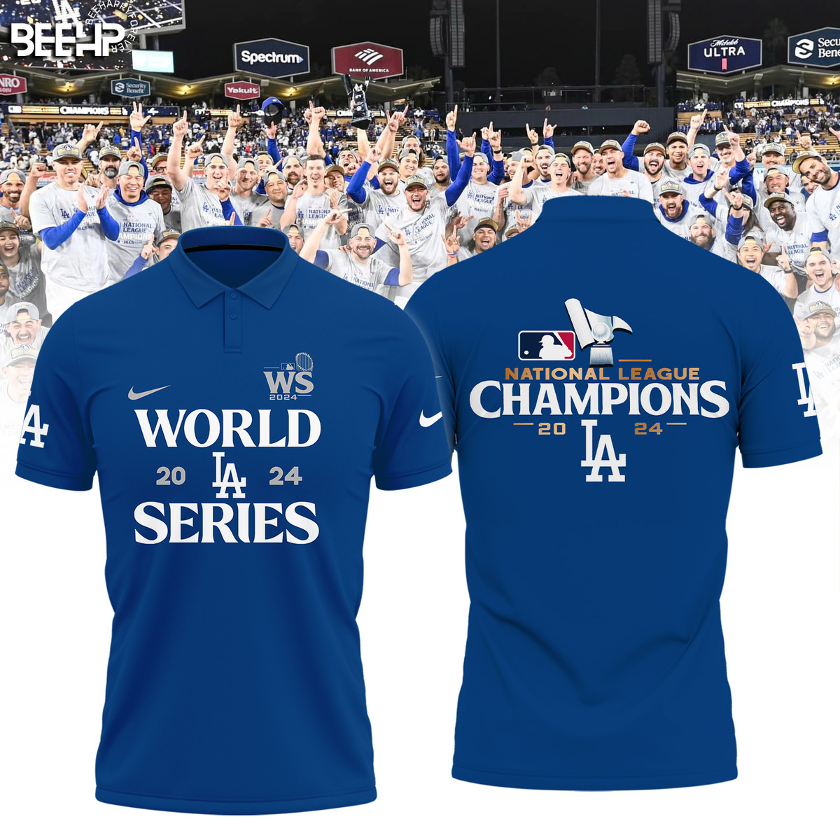 Los Angeles Dodgers National League Champions Shirt - Famjoys Los Angeles Dodgers National League Champions Shirt - Famjoys