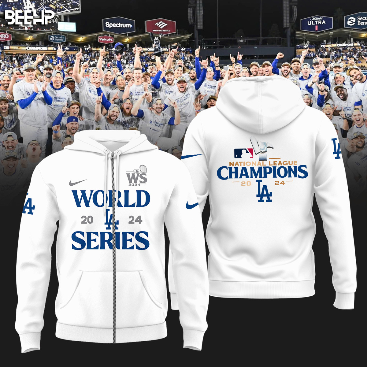 Los Angeles Dodgers National League Champions Shirt - Famjoys Los Angeles Dodgers National League Champions Shirt - Famjoys