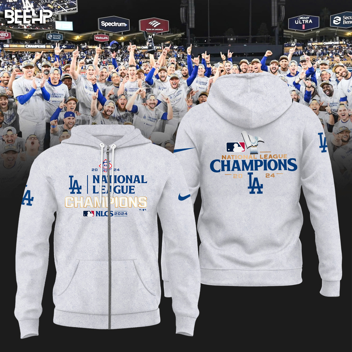 Los Angeles Dodgers National League Champions Shirt - Famjoys Los Angeles Dodgers National League Champions Shirt - Famjoys