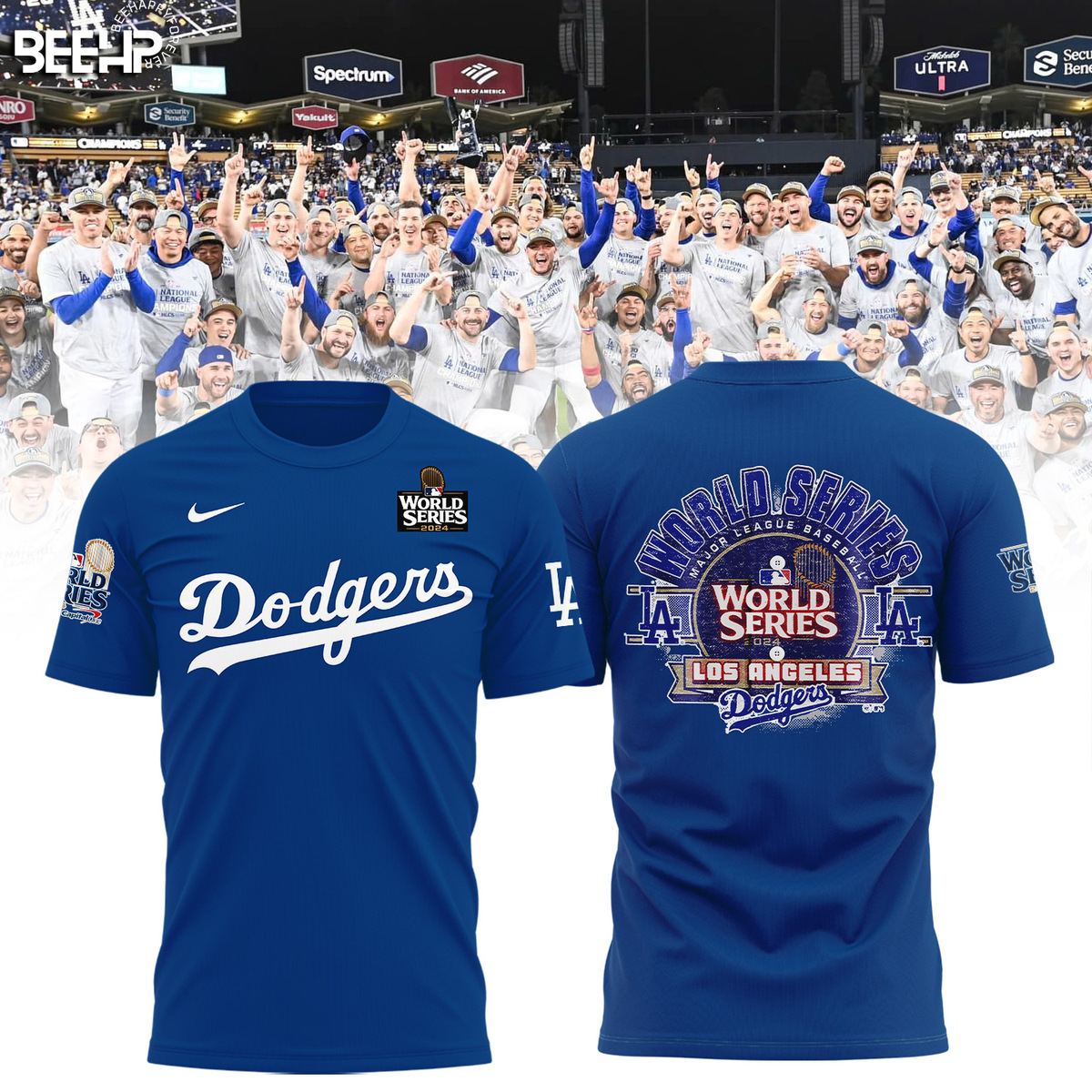 Los Angeles Dodgers National League Champions Shirt - Famjoys Los Angeles Dodgers National League Champions Shirt - Famjoys