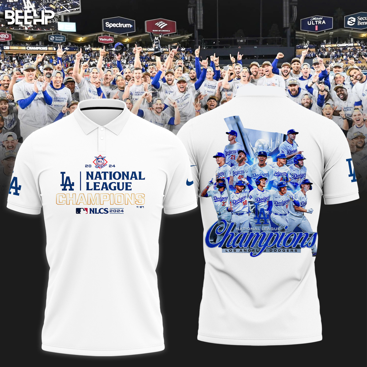 Los Angeles Dodgers National League Champions Shirt - Famjoys Los Angeles Dodgers National League Champions Shirt - Famjoys