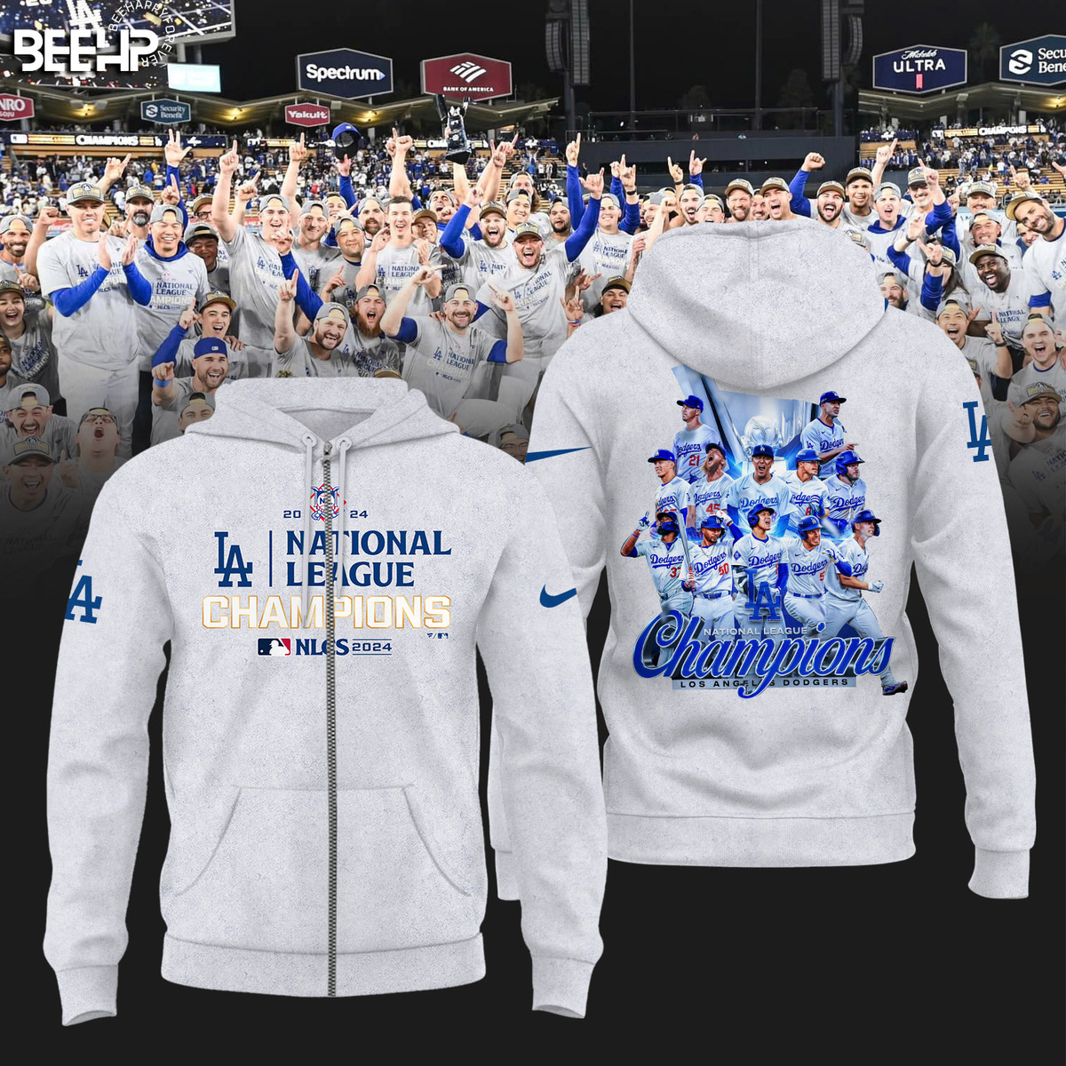 Los Angeles Dodgers National League Champions Shirt - Famjoys Los Angeles Dodgers National League Champions Shirt - Famjoys