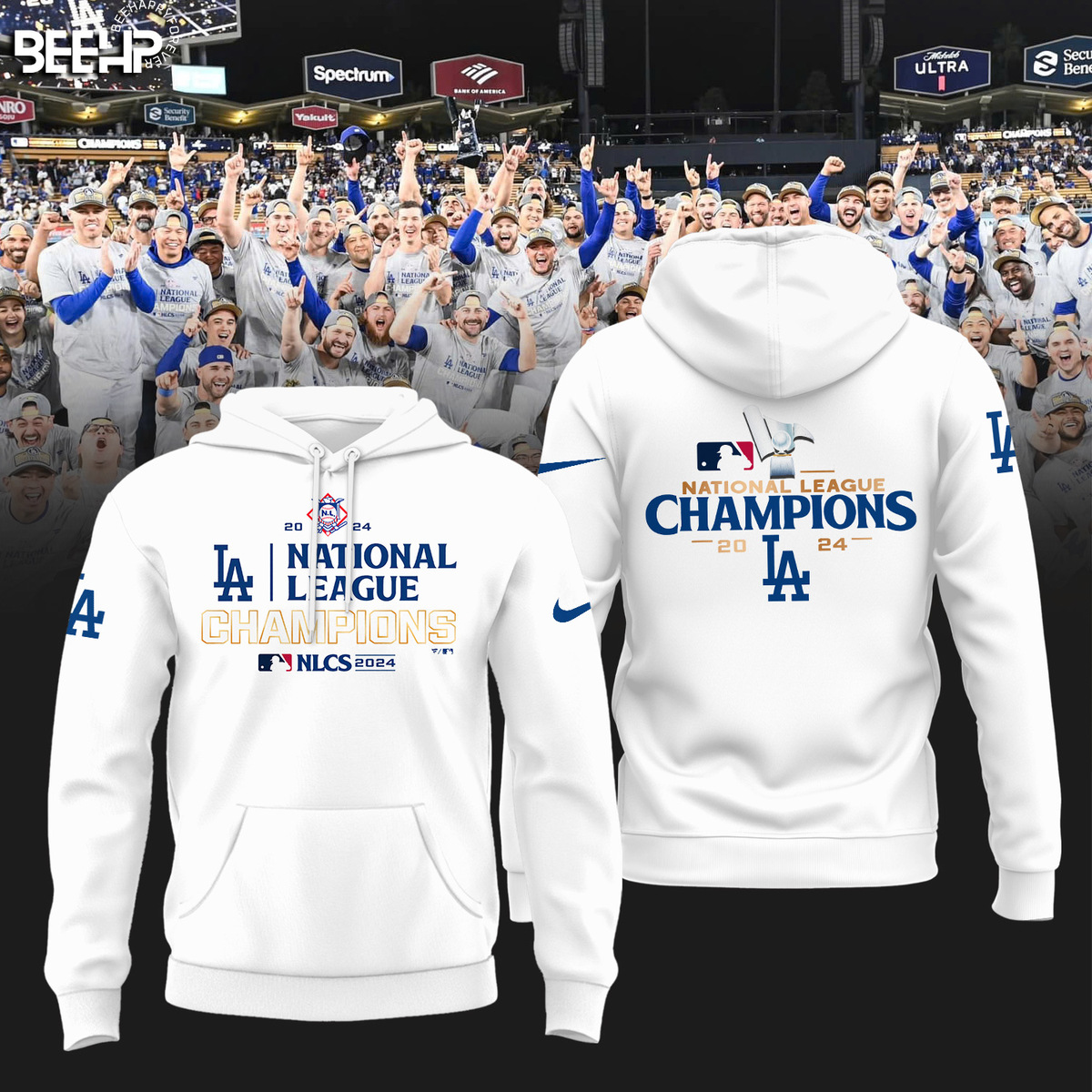 Los Angeles Dodgers National League Champions Shirt - Famjoys Los Angeles Dodgers National League Champions Shirt - Famjoys