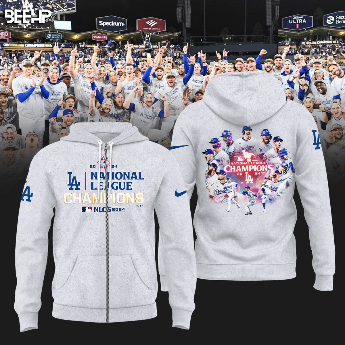 Los Angeles Dodgers National League Champions Shirt - Famjoys Los Angeles Dodgers National League Champions Shirt - Famjoys