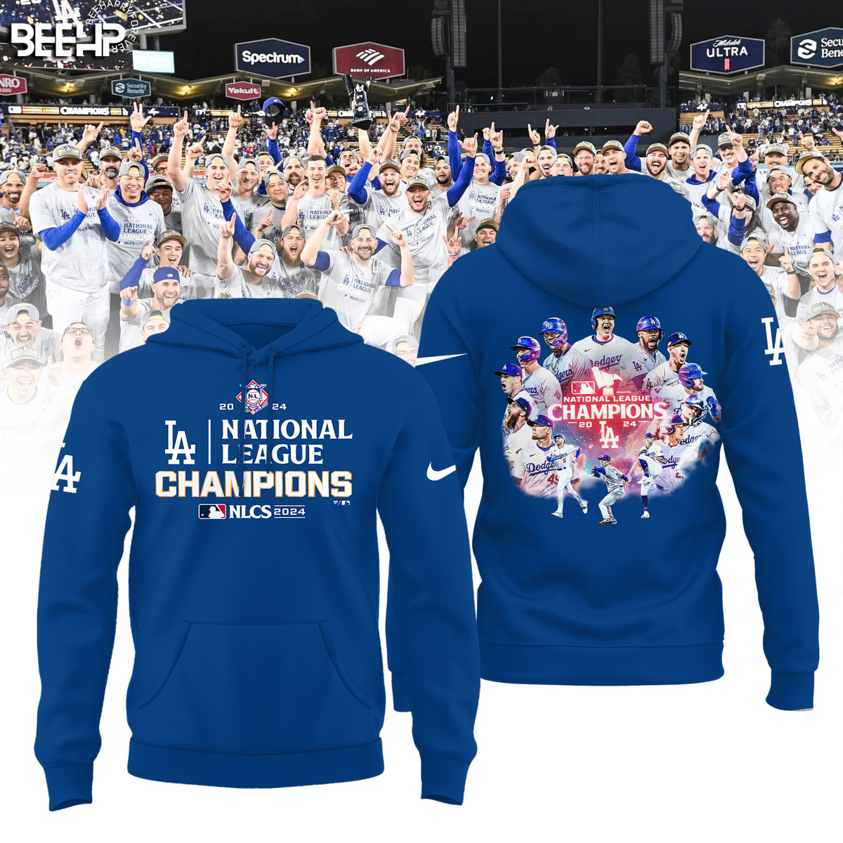 Los Angeles Dodgers National League Champions Shirt - Famjoys Los Angeles Dodgers National League Champions Shirt - Famjoys