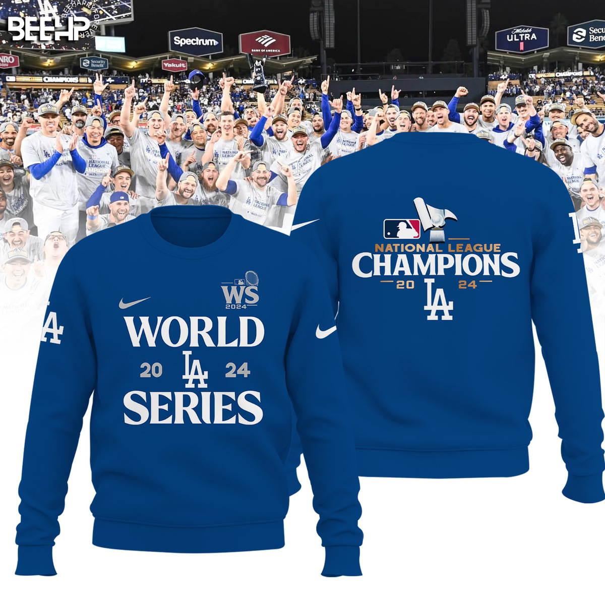 Los Angeles Dodgers National League Champions Shirt - Famjoys Los Angeles Dodgers National League Champions Shirt - Famjoys