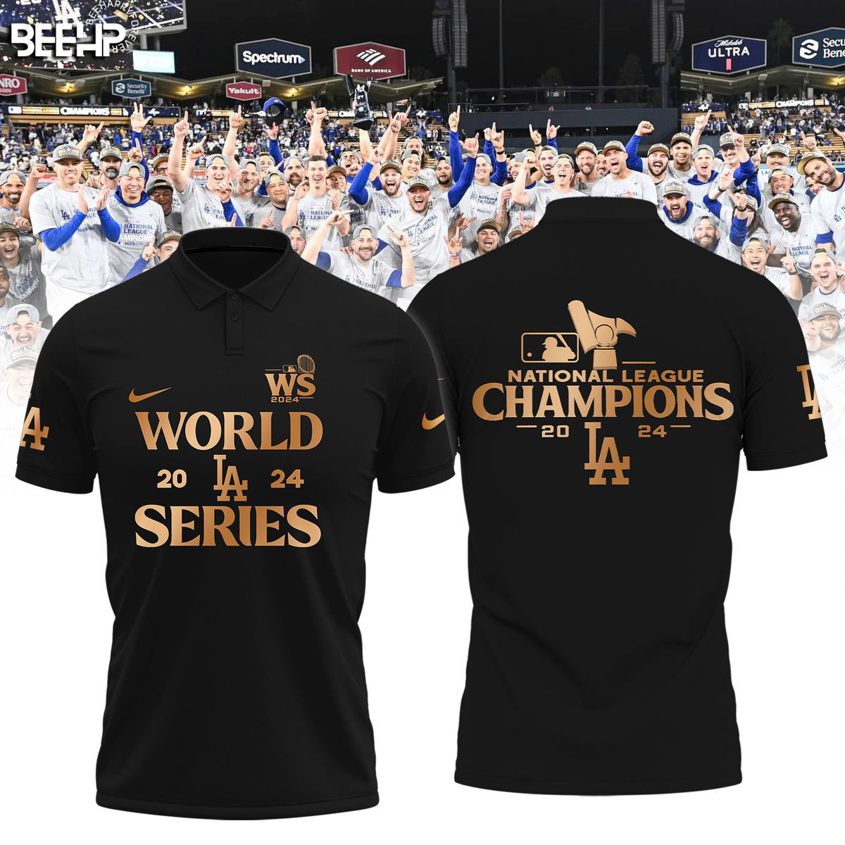 Los Angeles Dodgers National League Champions Shirt - Famjoys Los Angeles Dodgers National League Champions Shirt - Famjoys