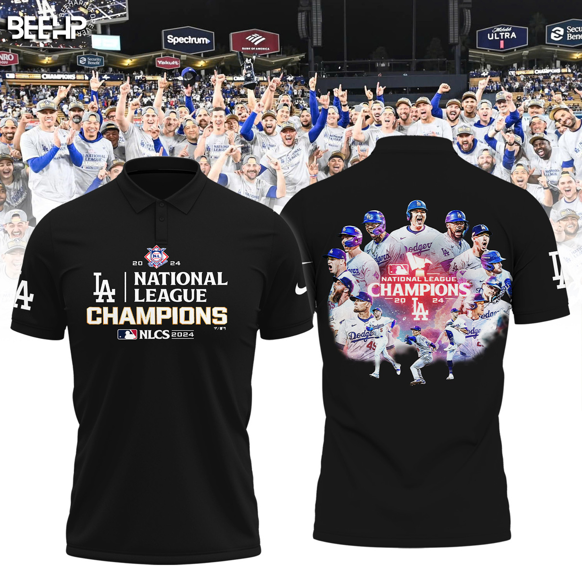 Los Angeles Dodgers National League Champions Shirt - Famjoys Los Angeles Dodgers National League Champions Shirt - Famjoys