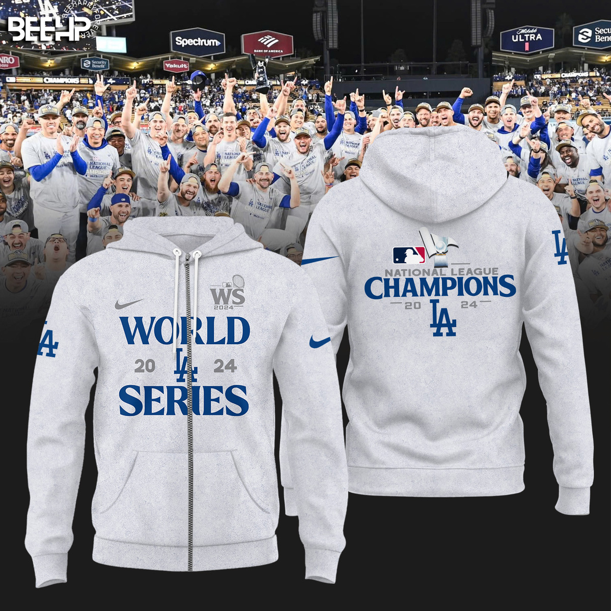 Los Angeles Dodgers National League Champions Shirt - Famjoys Los Angeles Dodgers National League Champions Shirt - Famjoys
