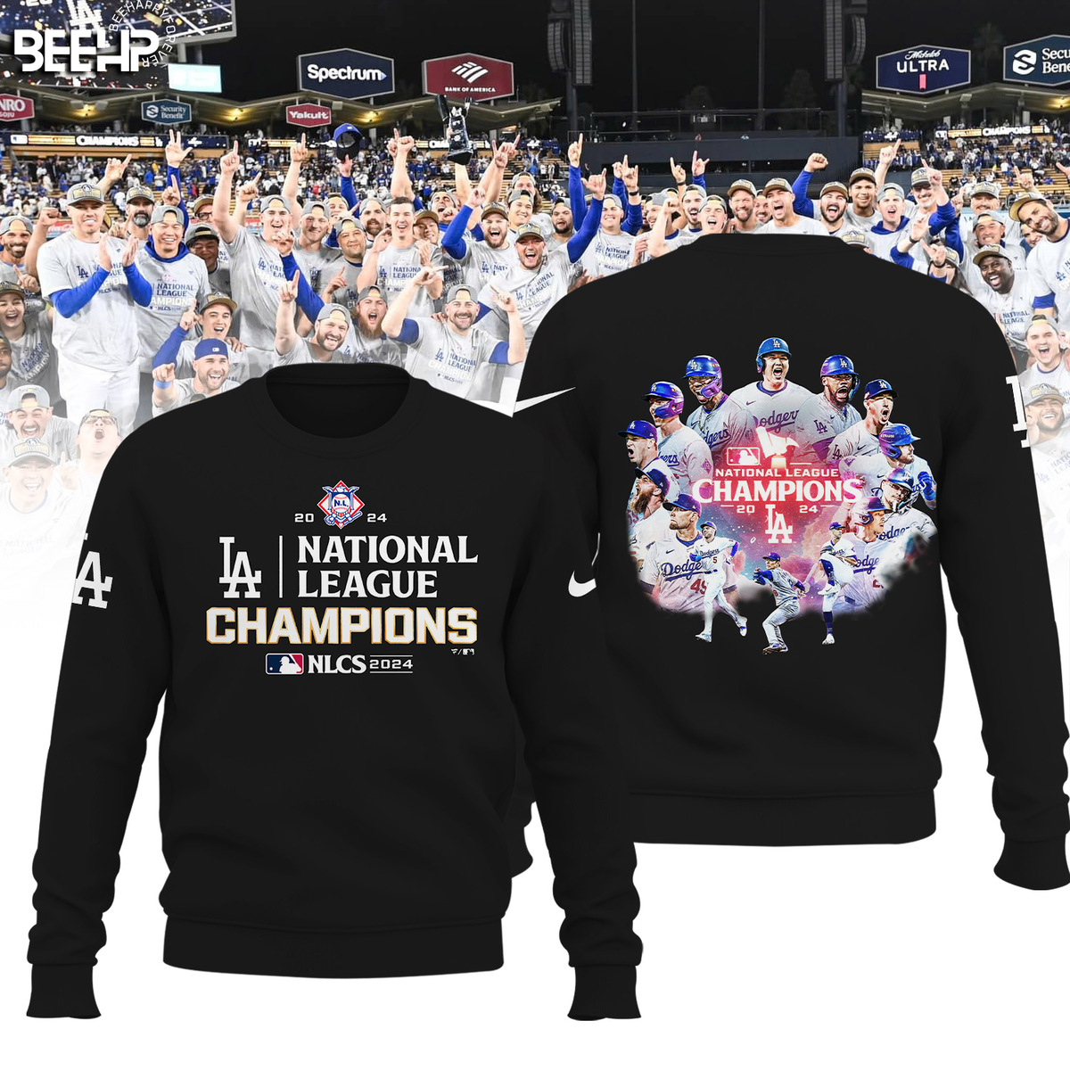 Los Angeles Dodgers National League Champions Shirt - Famjoys Los Angeles Dodgers National League Champions Shirt - Famjoys