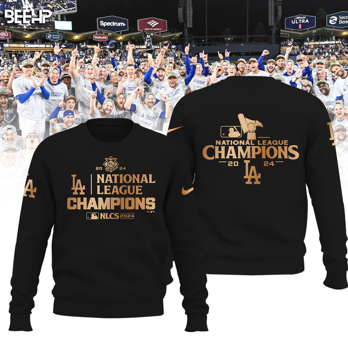 Los Angeles Dodgers National League Champions Shirt - Famjoys Los Angeles Dodgers National League Champions Shirt - Famjoys