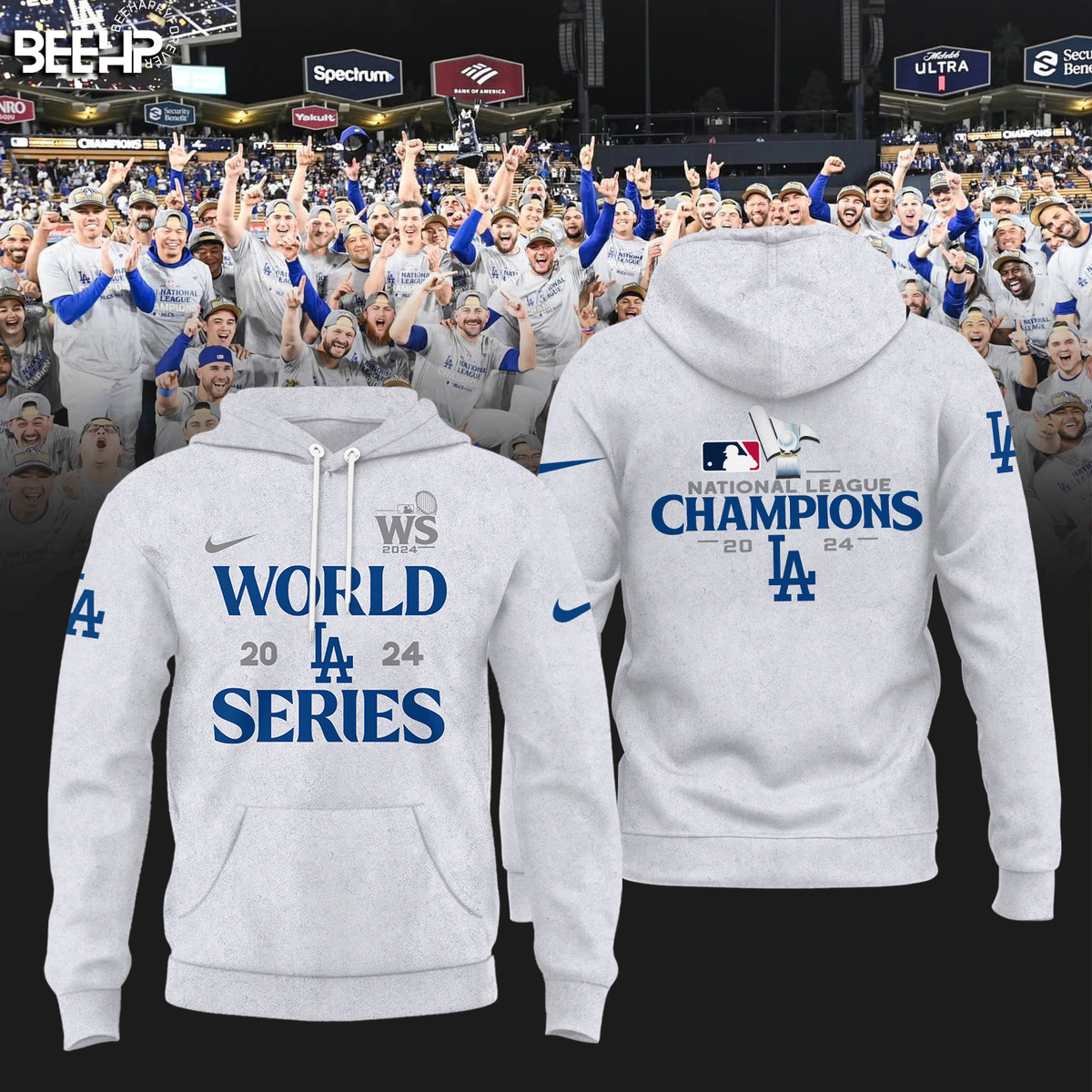 Los Angeles Dodgers National League Champions Shirt - Famjoys Los Angeles Dodgers National League Champions Shirt - Famjoys