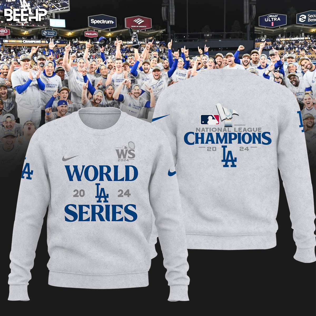 Los Angeles Dodgers National League Champions Shirt - Famjoys Los Angeles Dodgers National League Champions Shirt - Famjoys