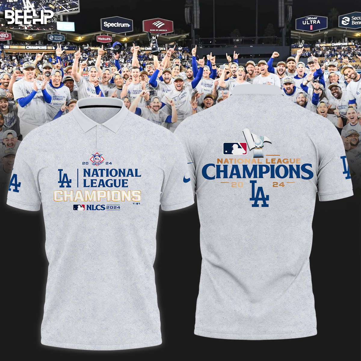 Los Angeles Dodgers National League Champions Shirt - Famjoys Los Angeles Dodgers National League Champions Shirt - Famjoys