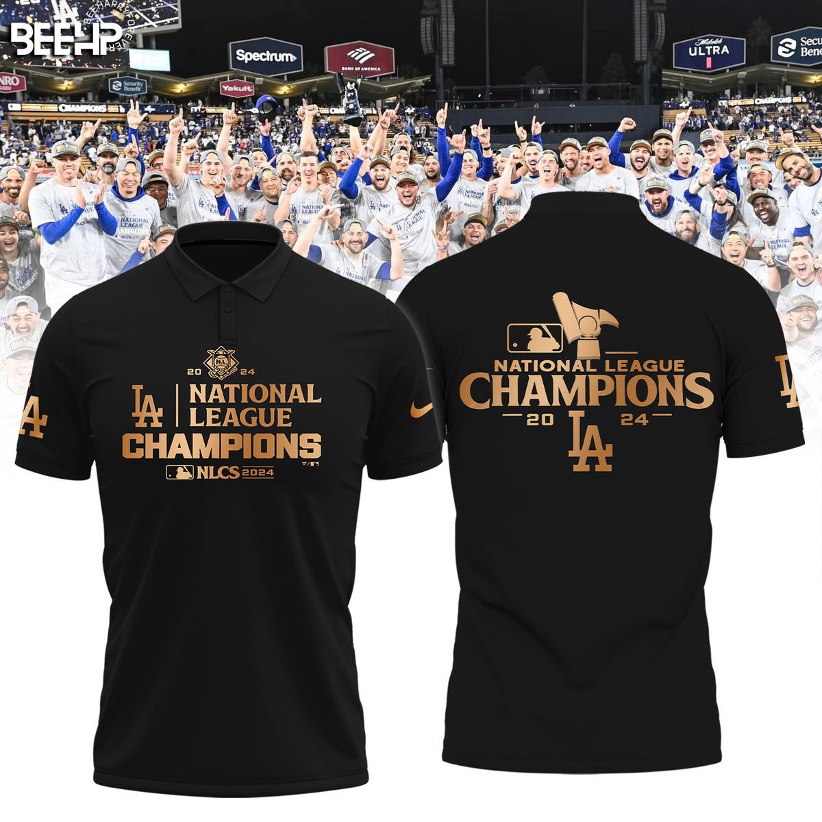 Los Angeles Dodgers National League Champions Shirt - Famjoys Los Angeles Dodgers National League Champions Shirt - Famjoys