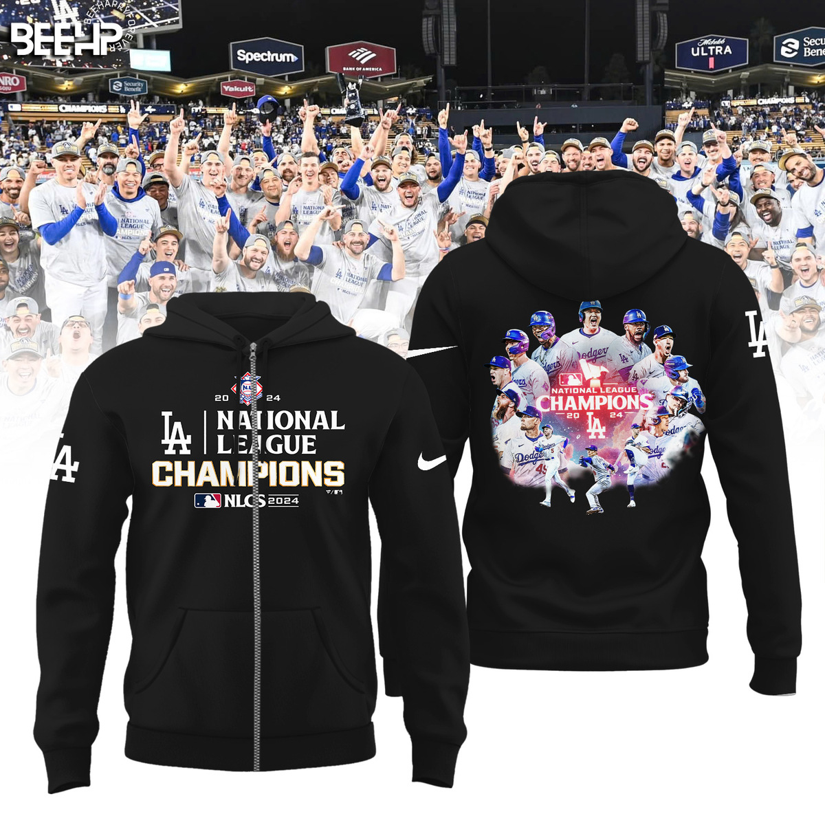 Los Angeles Dodgers National League Champions Shirt - Famjoys Los Angeles Dodgers National League Champions Shirt - Famjoys