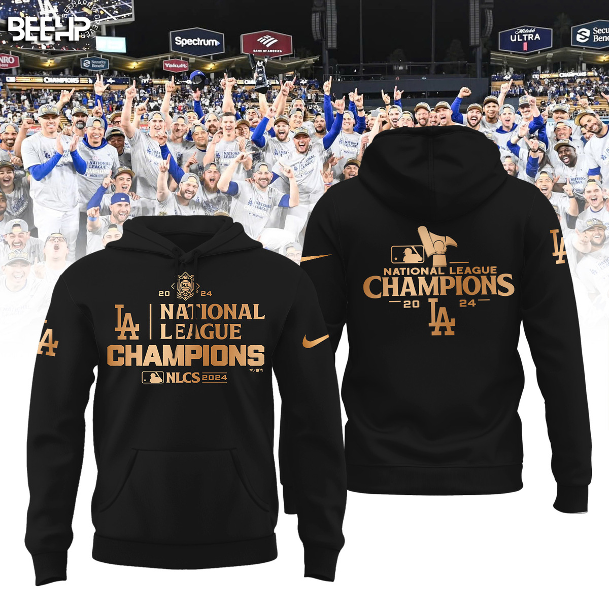 Los Angeles Dodgers National League Champions Shirt - Famjoys Los Angeles Dodgers National League Champions Shirt - Famjoys