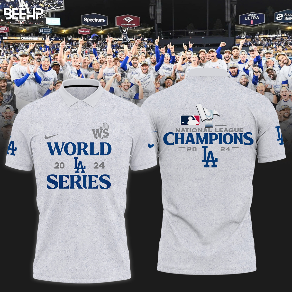 Los Angeles Dodgers National League Champions Shirt - Famjoys Los Angeles Dodgers National League Champions Shirt - Famjoys