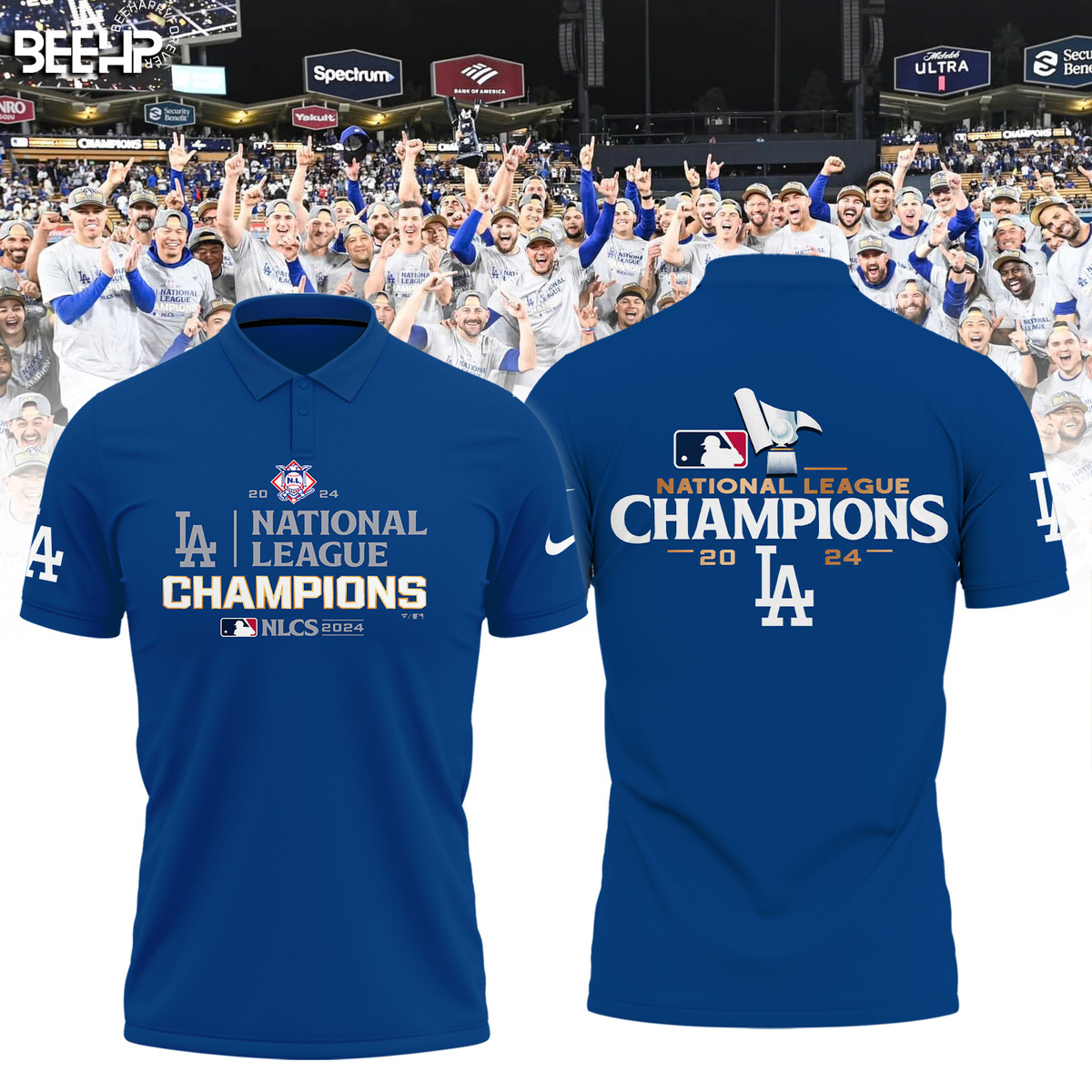 Los Angeles Dodgers National League Champions Shirt - Famjoys Los Angeles Dodgers National League Champions Shirt - Famjoys