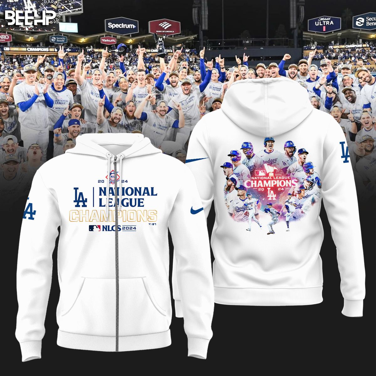 Los Angeles Dodgers National League Champions Shirt - Famjoys Los Angeles Dodgers National League Champions Shirt - Famjoys