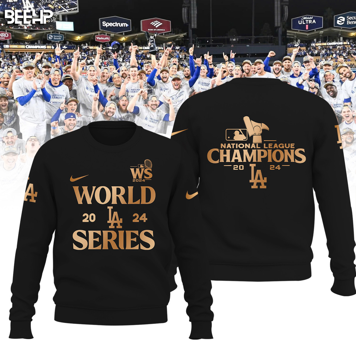 Los Angeles Dodgers National League Champions Shirt - Famjoys Los Angeles Dodgers National League Champions Shirt - Famjoys