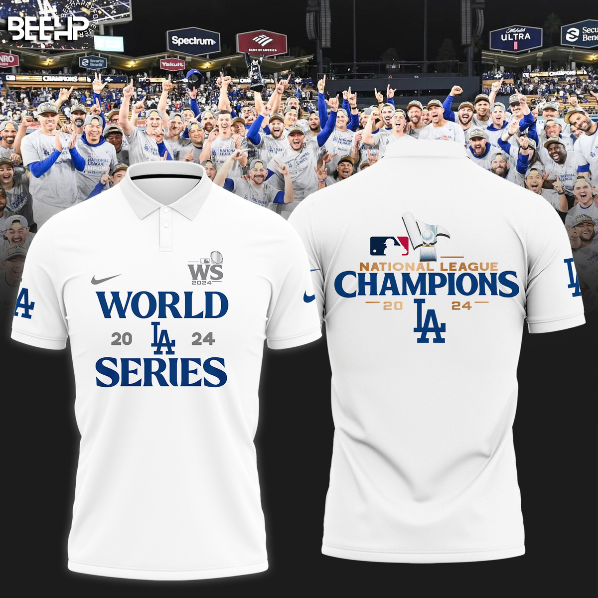 Los Angeles Dodgers National League Champions Shirt - Famjoys Los Angeles Dodgers National League Champions Shirt - Famjoys