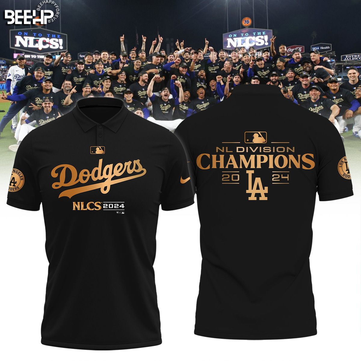 Los Angeles Dodgers National League Division Champions Shirt - Famjoys Los Angeles Dodgers National League Division Champions Shirt - Famjoys