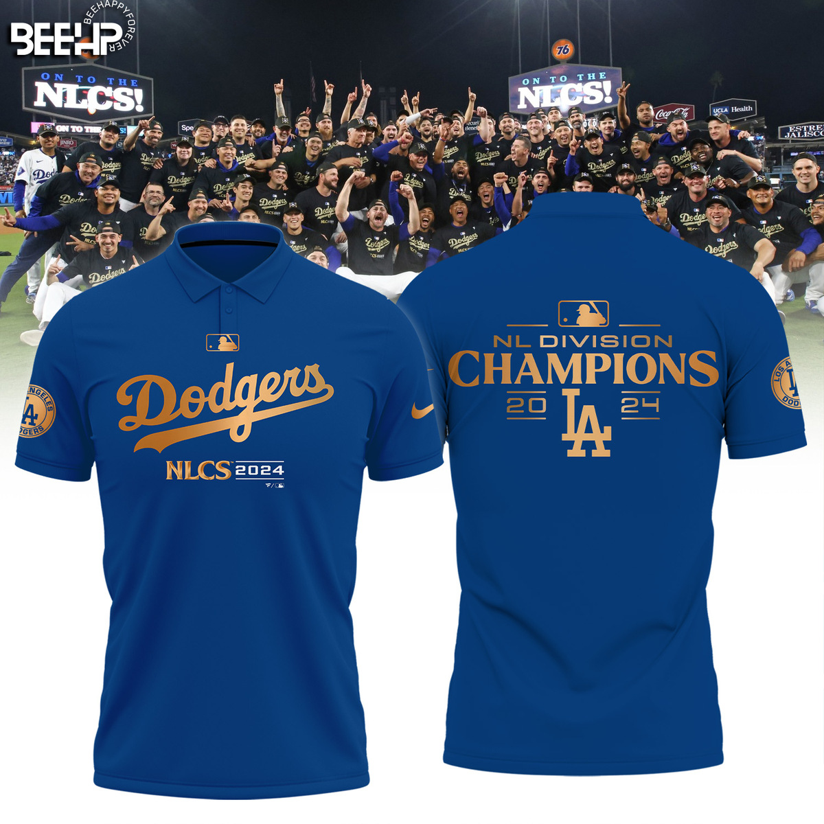 Los Angeles Dodgers National League Division Champions Shirt - Famjoys Los Angeles Dodgers National League Division Champions Shirt - Famjoys