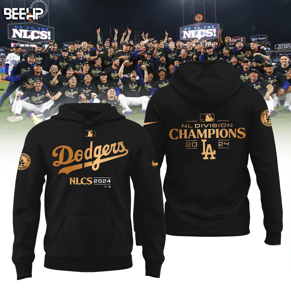 Los Angeles Dodgers National League Division Champions Shirt - Famjoys Los Angeles Dodgers National League Division Champions Shirt - Famjoys