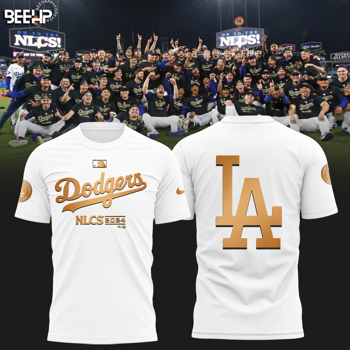 Los Angeles Dodgers National League Division Champions Shirt - Famjoys Los Angeles Dodgers National League Division Champions Shirt - Famjoys