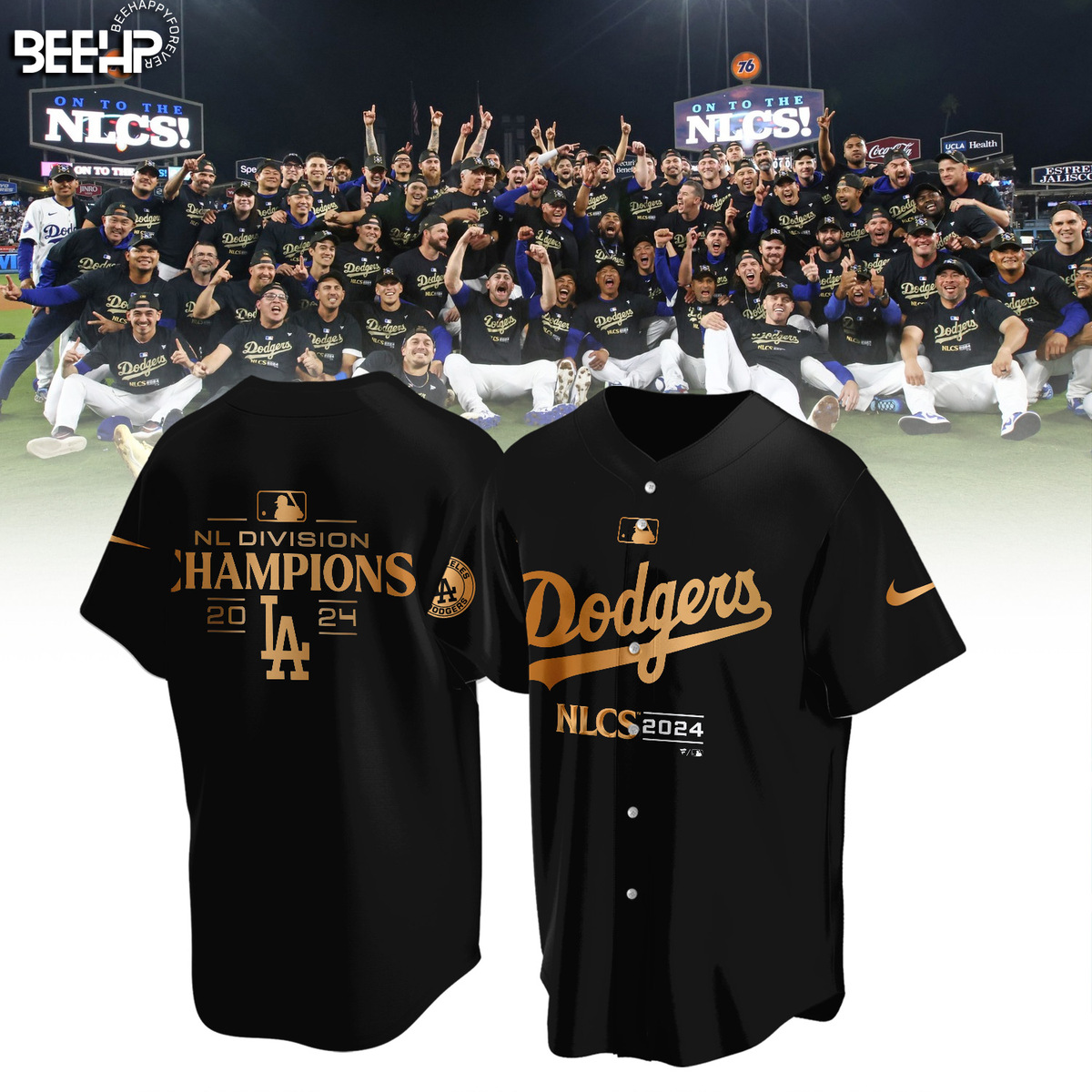 Los Angeles Dodgers National League Division Champions Shirt - Famjoys Los Angeles Dodgers National League Division Champions Shirt - Famjoys
